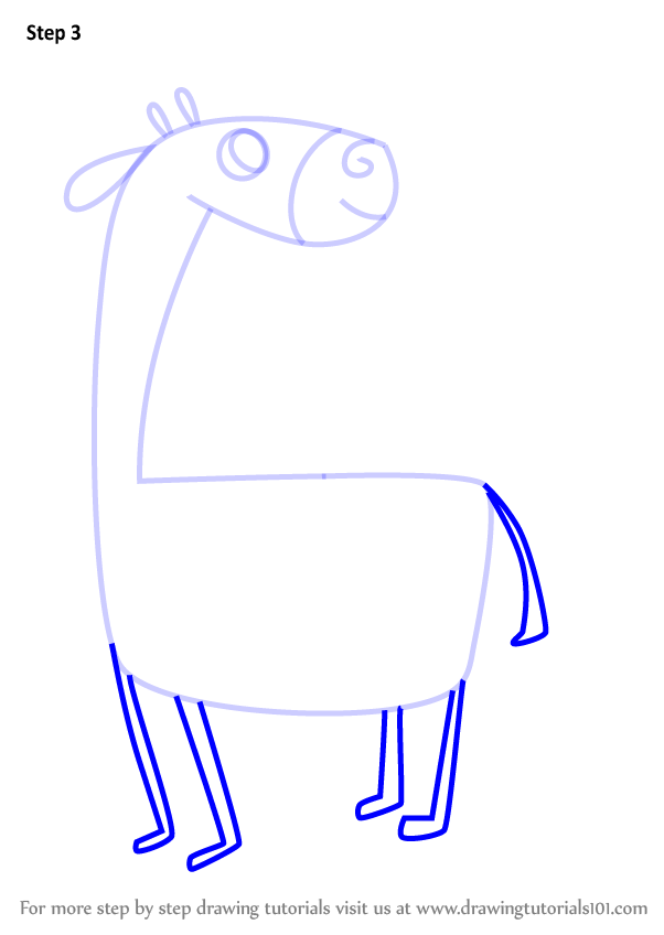 602x848 Learn How To Draw A Giraffe From Letter G