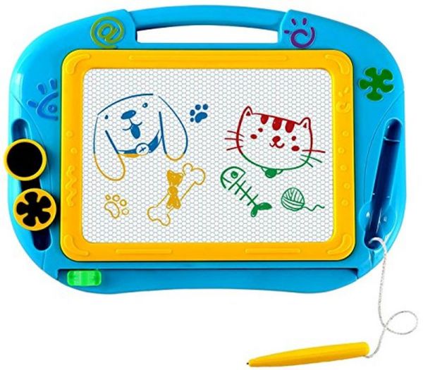 600x525 Eedan Magnetic Magna Doodle Drawing Board For Kids Colorful