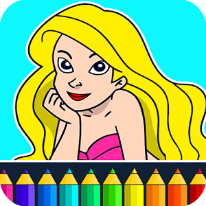 300x300 Girls Games Free Coloring For Android