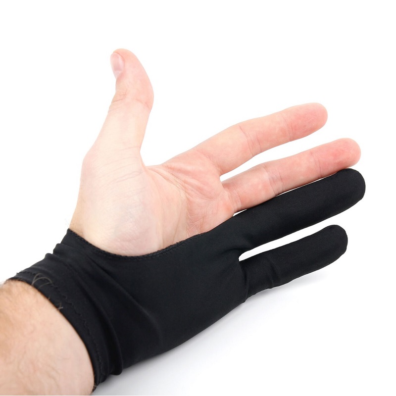 800x800 Two Finger Drawing Gloves For Graphics Tablets, Artist Glove