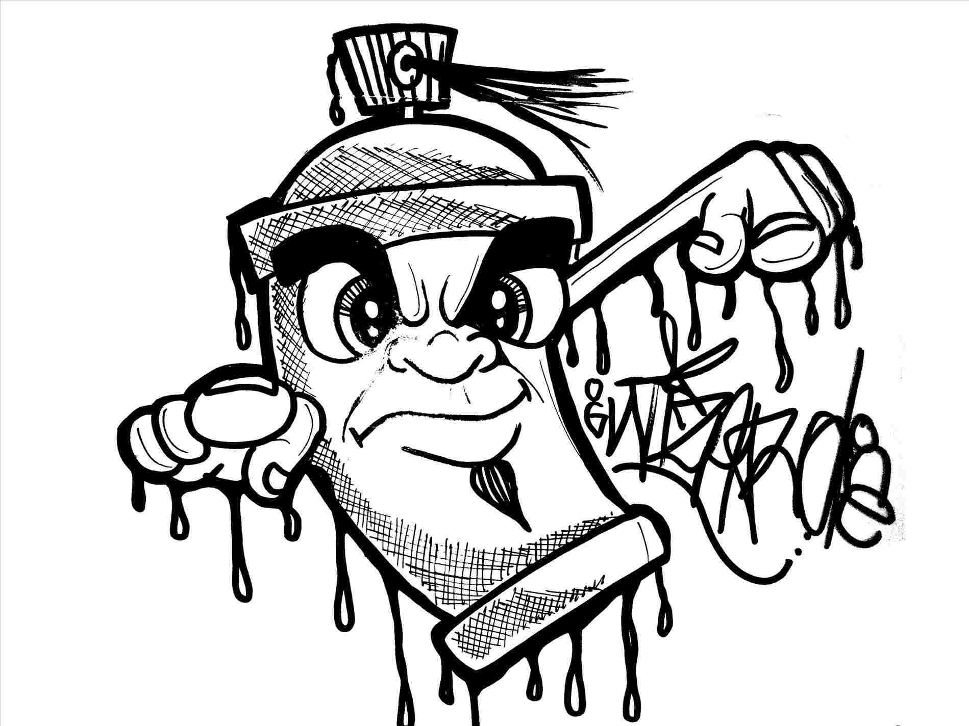 1899x1424 Graffiti Characters Gas Mask Drawings