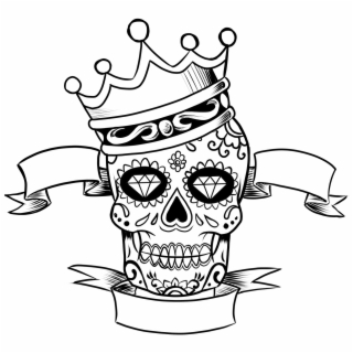 320x320 Hd Skull Logo