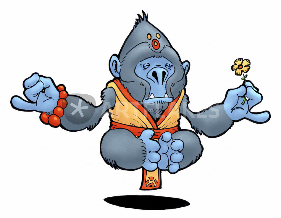 950x737 Monkey Drawing Art Prints And Posters