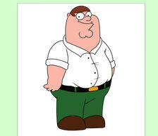 224x192 Drawing Family Guy Characters