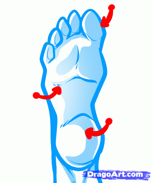 524x633 How To Draw Hands And Feet Step