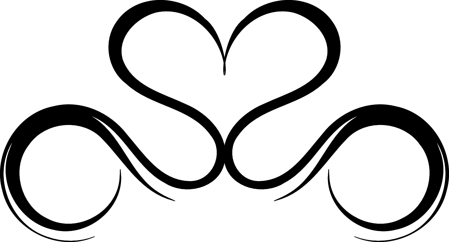 1521x819 Cool Drawing Heart