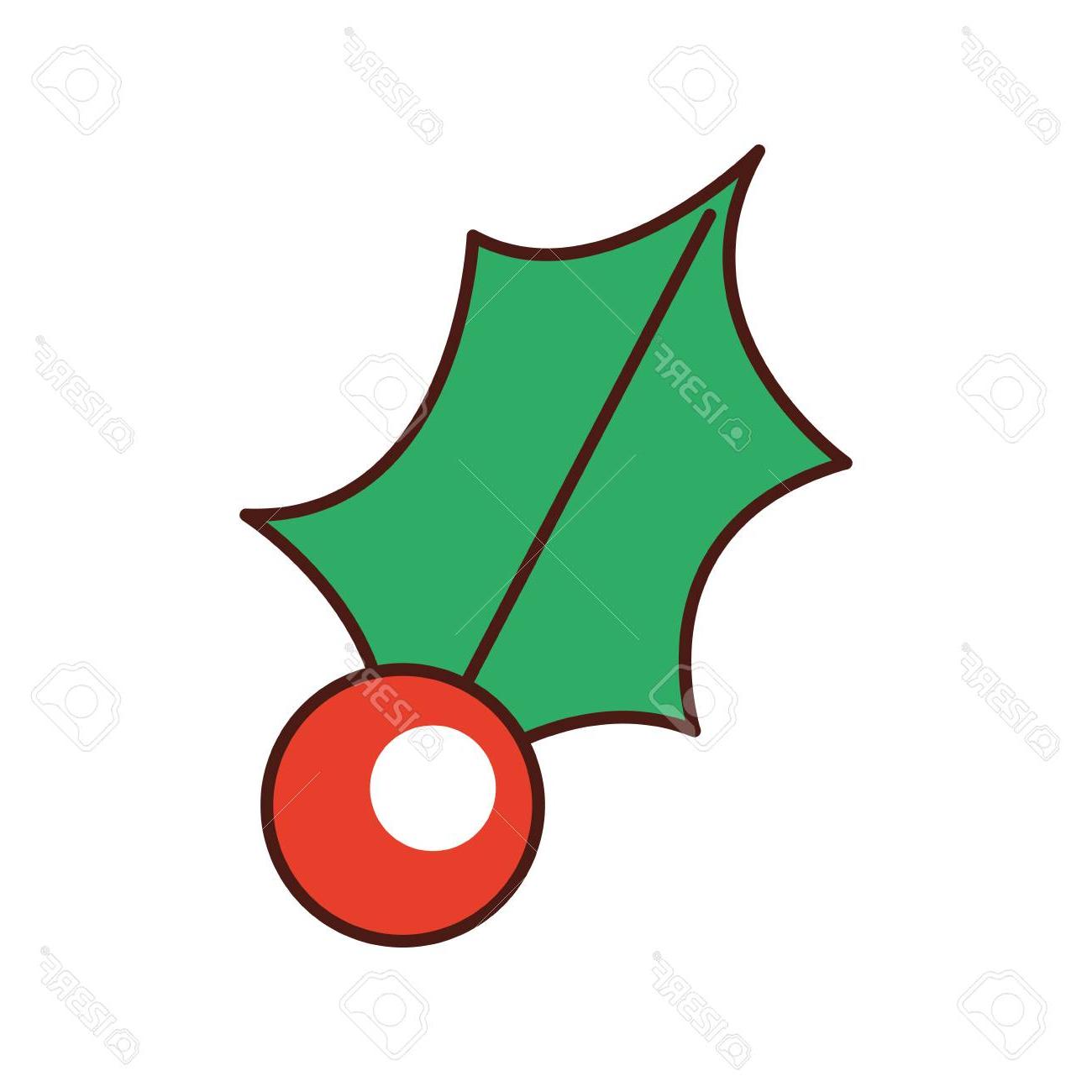 1300x1300 Top Christmas Holly Berry Leaf Decoration Ornate Vector