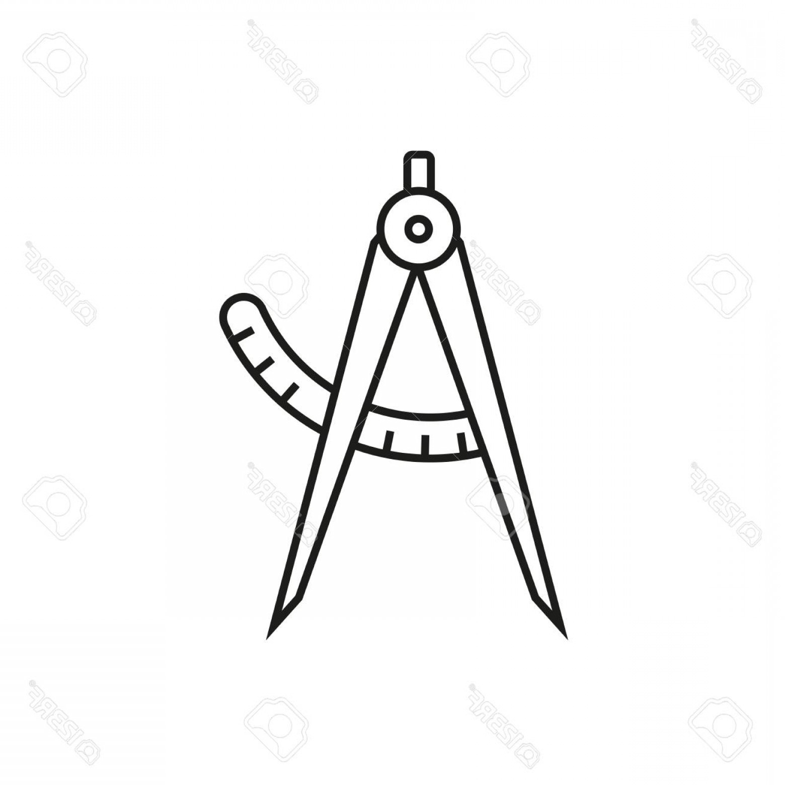 1560x1560 Drafting Compass Vector Soidergi