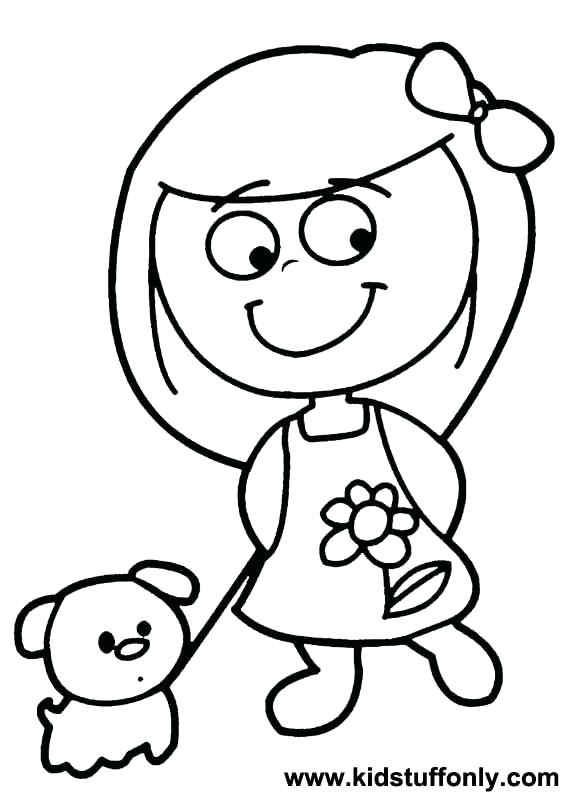 567x794 Easy Coloring Pages For Girls Easy Coloring Pages Easy Coloring
