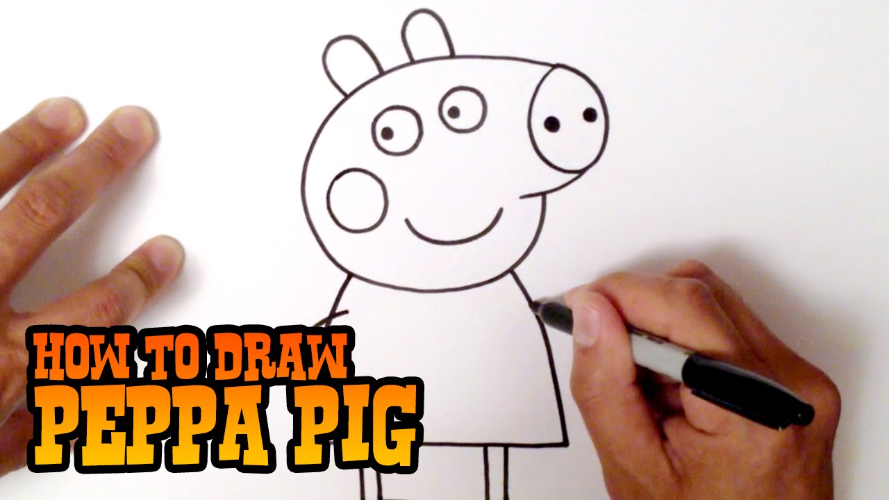 1280x720 How To Draw Peppa Pig