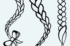 236x157 Hair Drawing Cartoon Rapunzel Braided Ideas Easy Simple