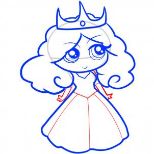 302x302 How To Draw How To Draw A Princess For Kids
