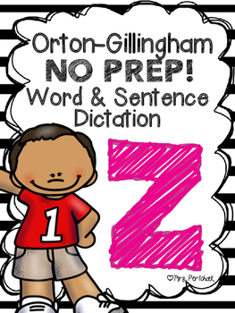 263x350 Orton Gillingham No Prep Word Sentence Dictation
