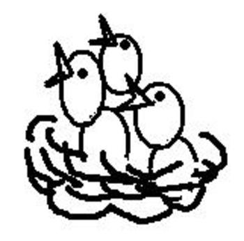 350x346 Cut And Paste Sentence Story Tim And The Baby Birds