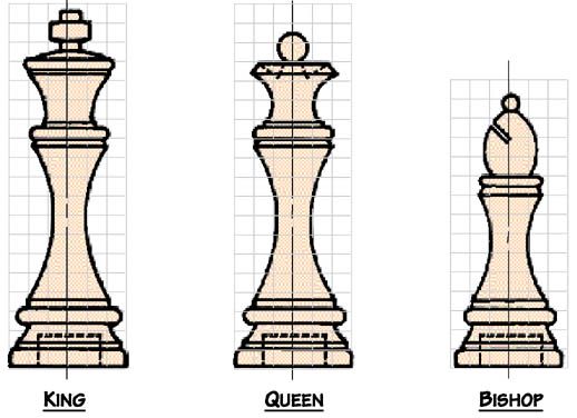 518x376 Free Chess Set Woodworking Plans From Shopsmithking Queen Bishop