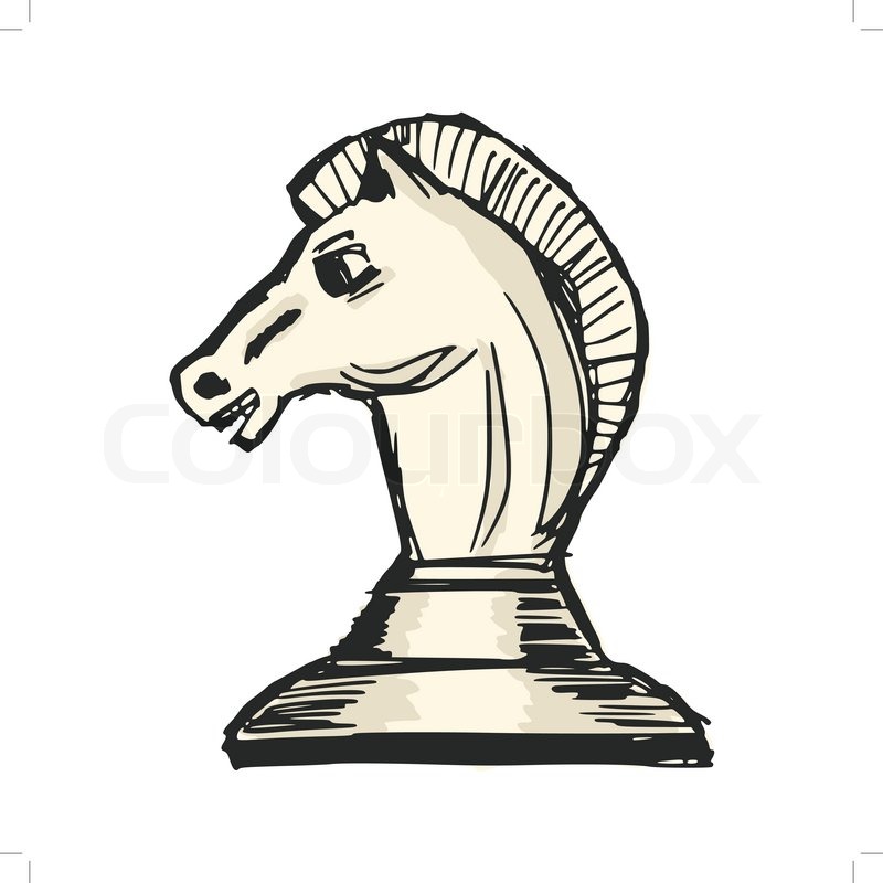 800x800 Hand Drawn, Sketch, Cartoon Stock Vector Colourbox