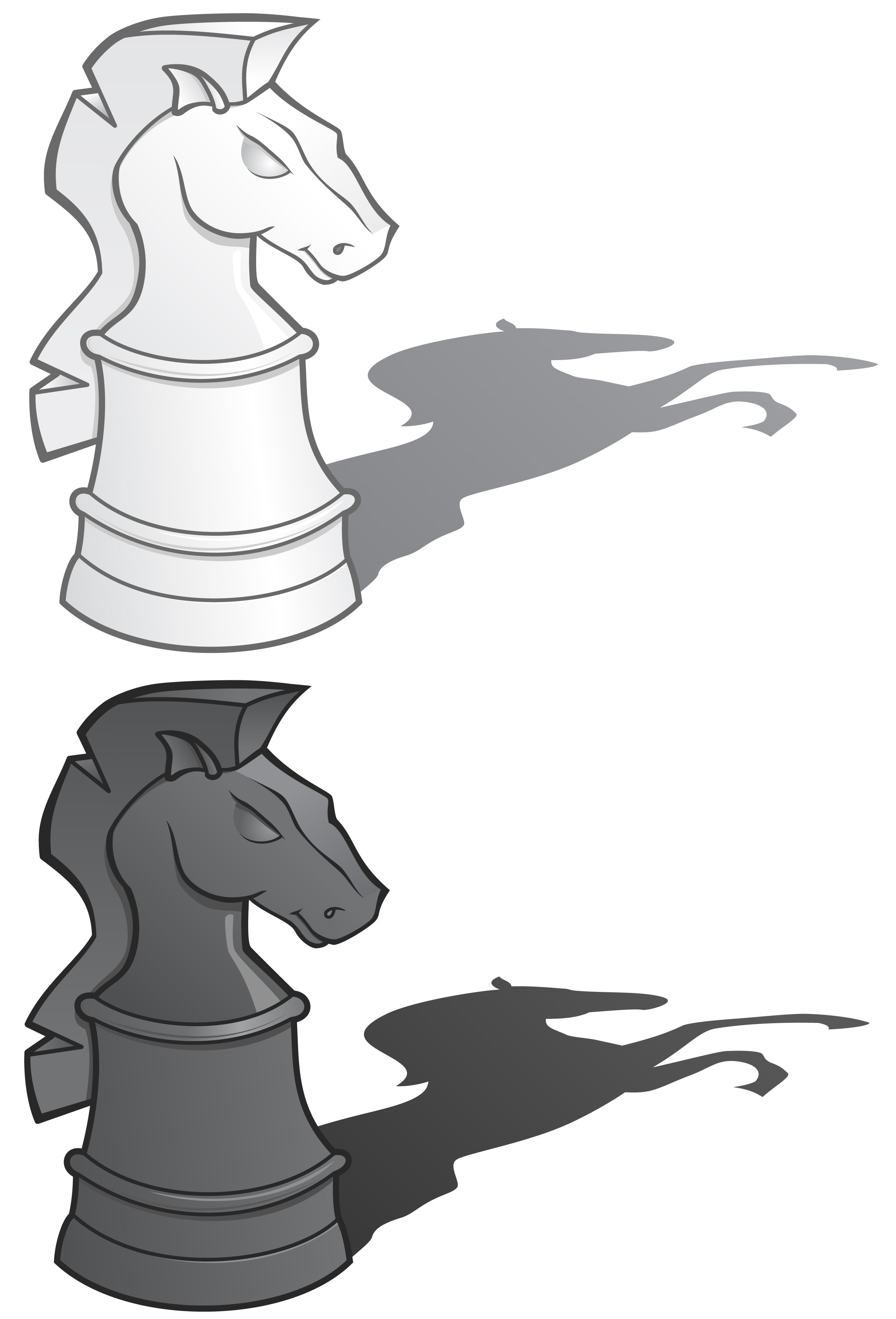 2718x4000 The White And Gray Knight Chess Pieces, Which One Will You Choose