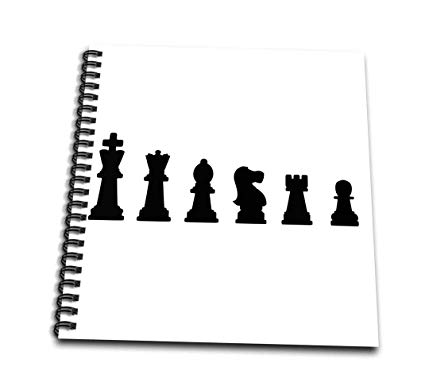 425x386 Db Black And White Chess Pieces Line