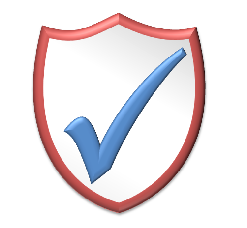 502x464 drawing in powerpoint creating a security icon powerpointy