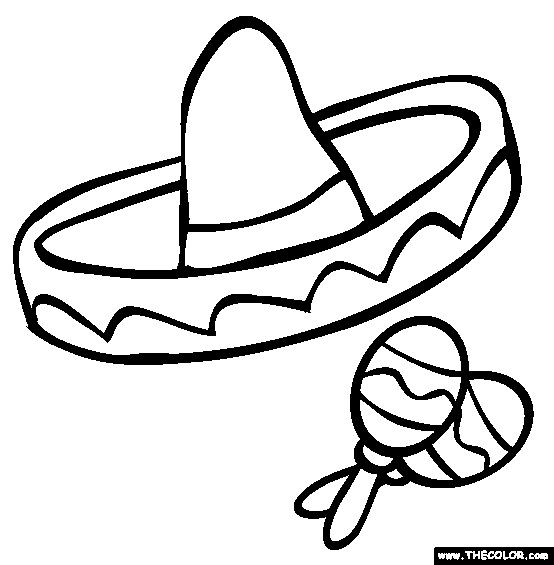 554x565 Spanish Class Clipart Black And White