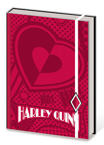 215x300 Harley Quinn Heart Premium Journal Notebook Drawing Pad Suicide