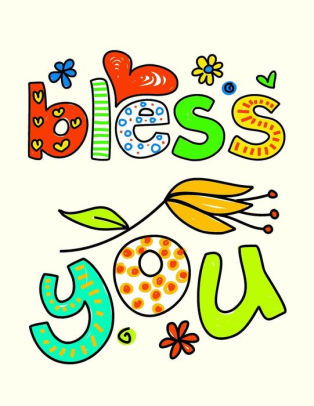 314x406 bless you large journal notebook for boys girls with lined