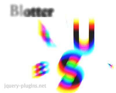 400x320 blotter js javascript api for drawing unconventional text