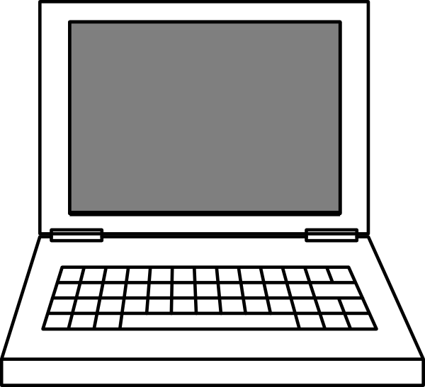 600x547 Drawing Laptop Free Download