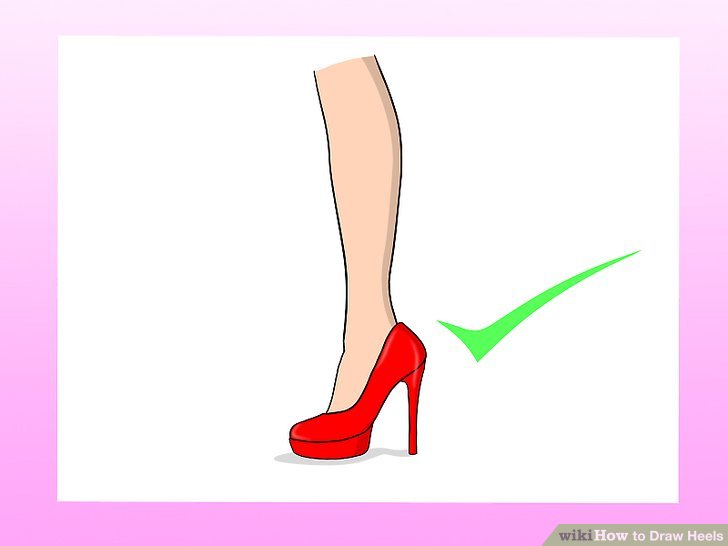 728x546 How To Draw Heels Steps