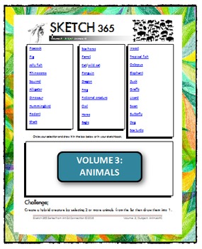 285x350 Interactive Sketch List Daily Sketchdrawingart Activity