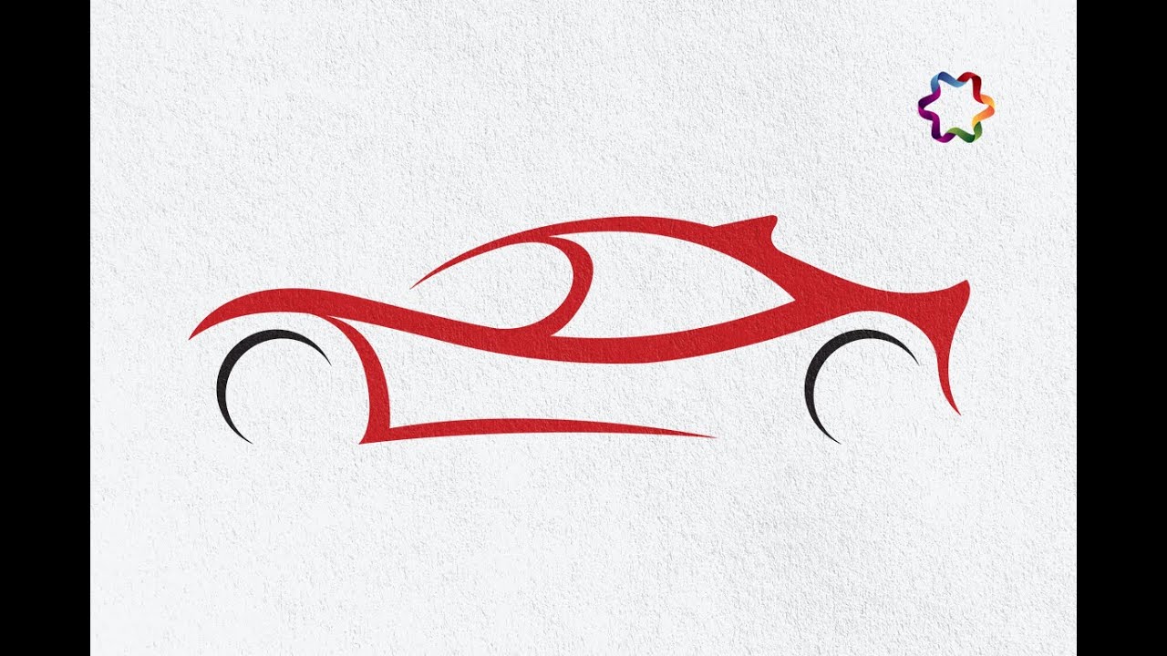 1280x720 Sport Car Logo Design Tutorial In Adobe Illustrator How To Make