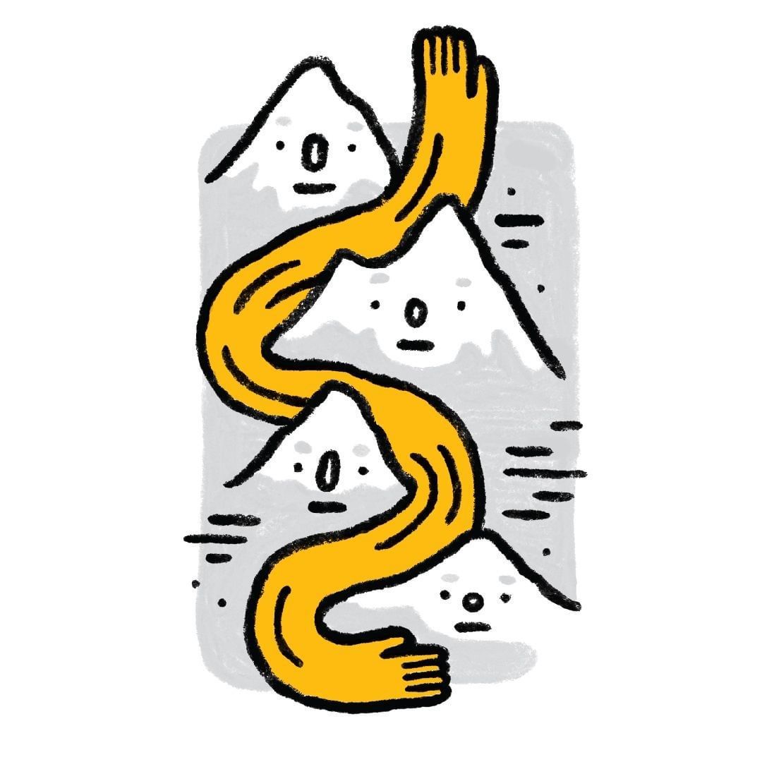 1080x1080 packed lunch club on instagram is a drawing that i did