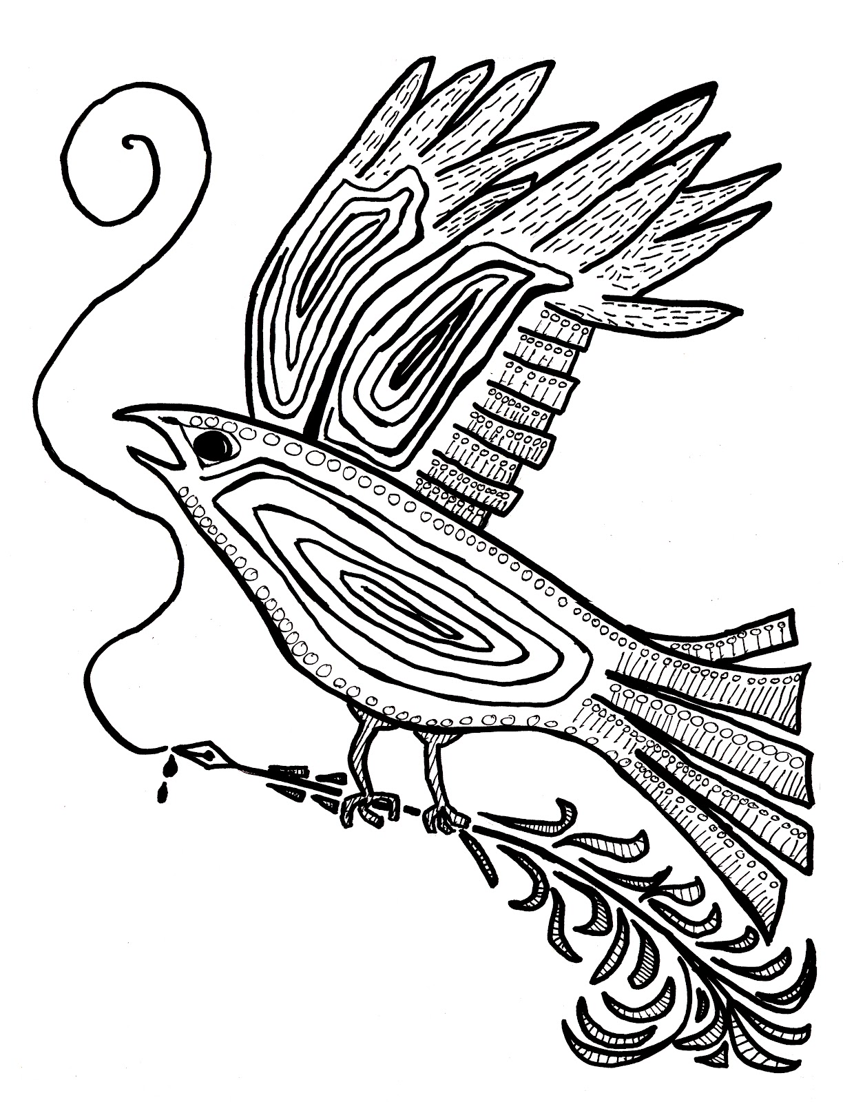 1240x1600 Kiran Makes  The Raven's Quill