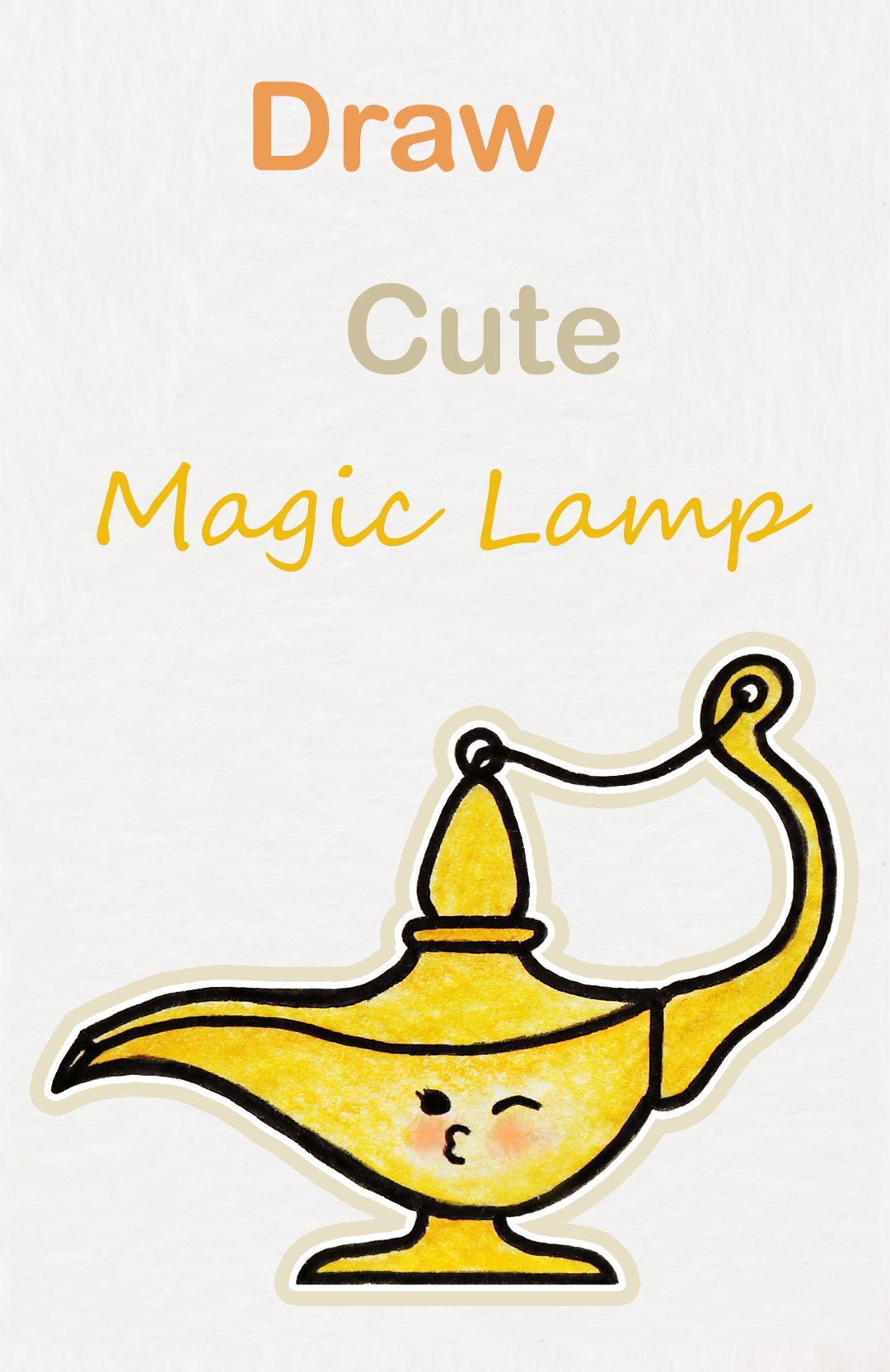 1080x1664 Learn How To Draw So Cute Magic L Easy Step