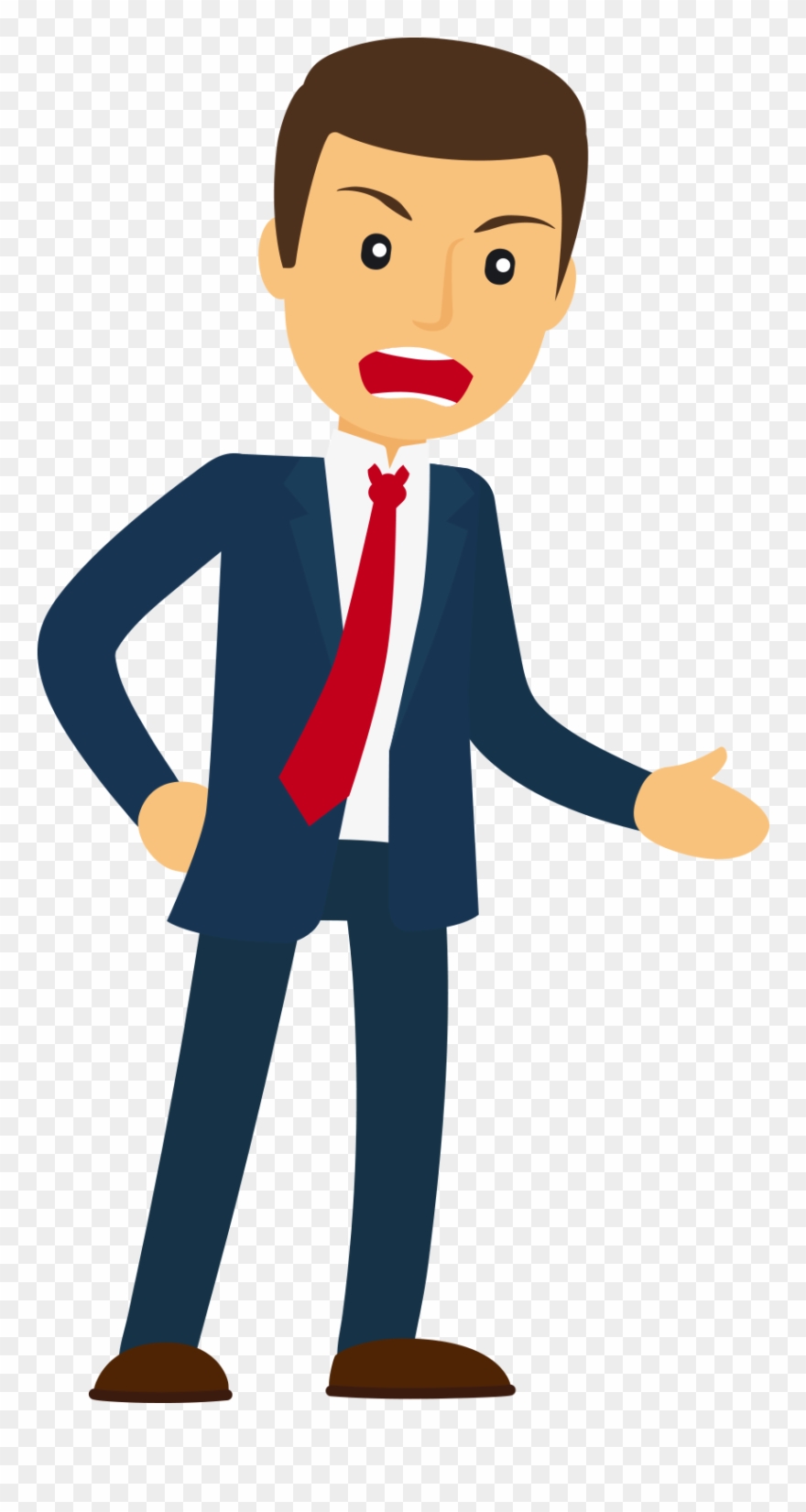 880x1651 Cartoon Drawing Clip Art Suit Man Transprent