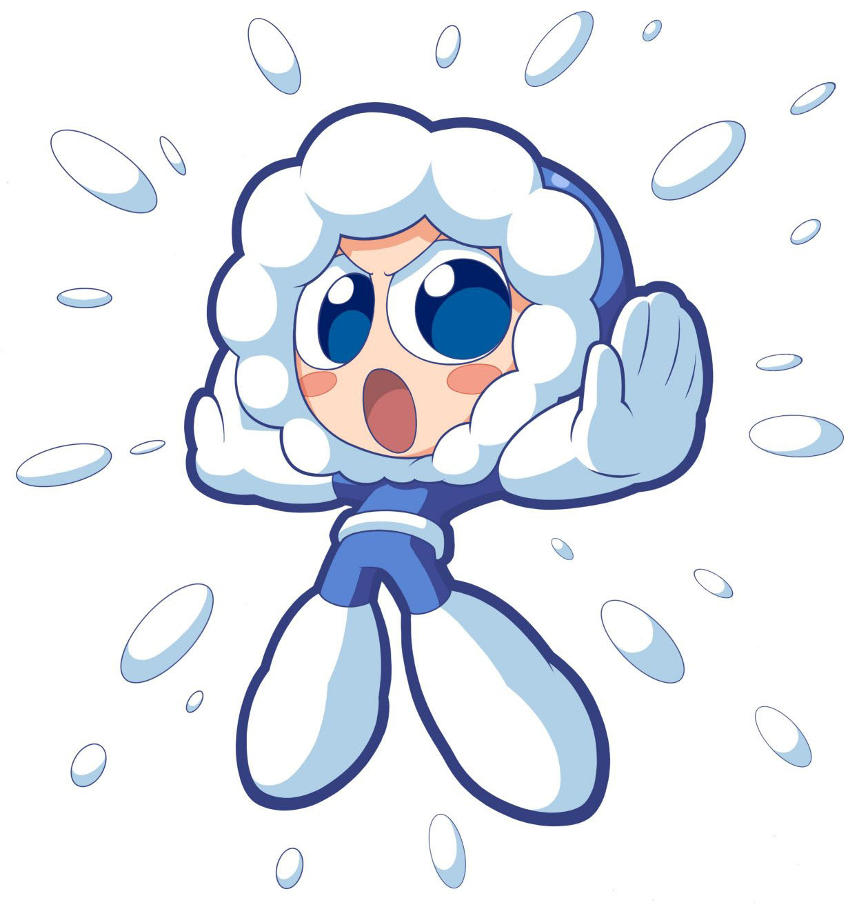 1246x1315 Ice Man From Mega Man