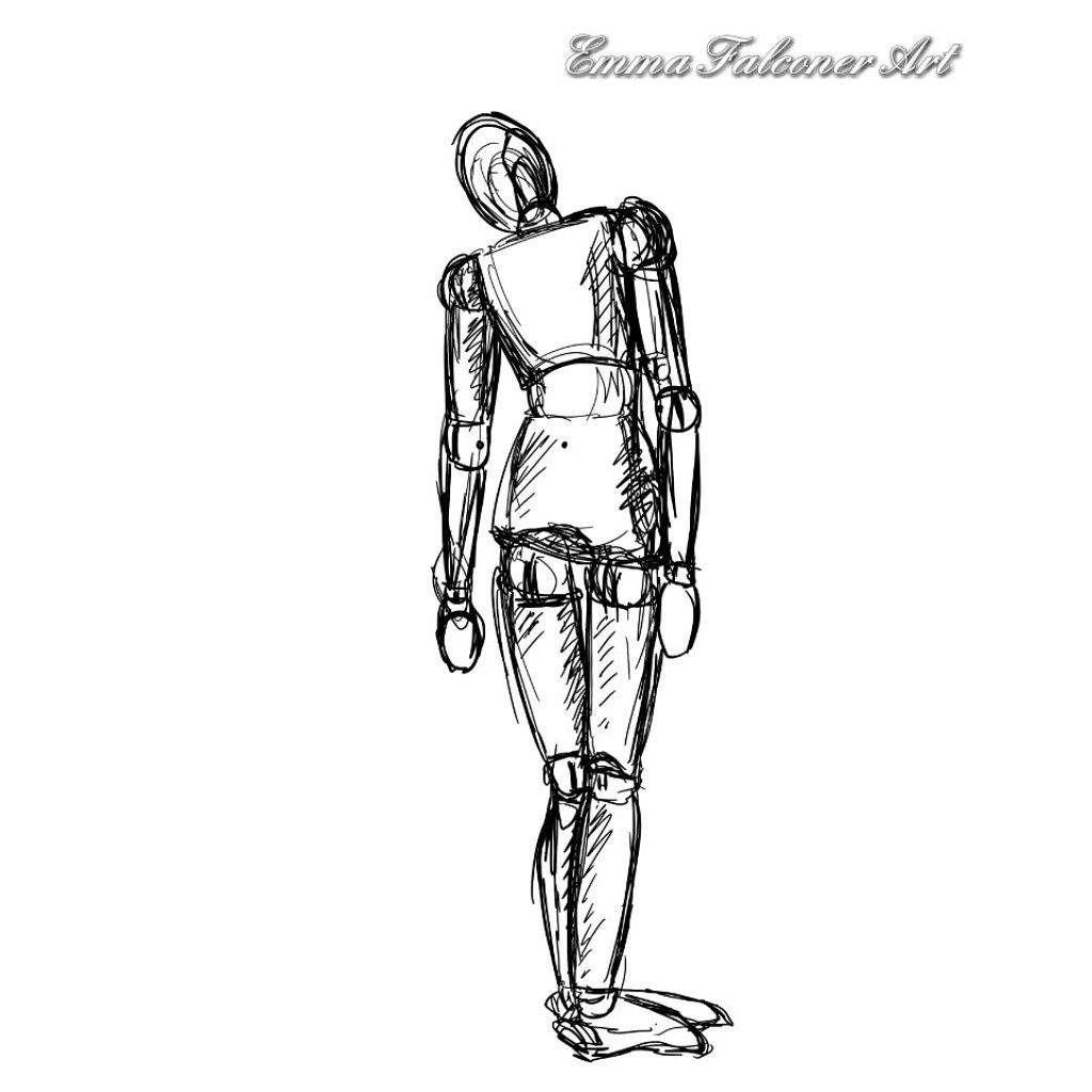 1024x1024 Sad Drawing Mannequin Art Amino