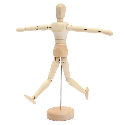 400x400 Wooden Wood Figure Male Manikin Mannequin Human Puppet