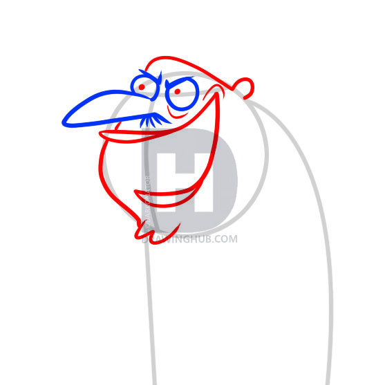 557x557 How To Draw Master Xox, Sidekick, Mr Troublemeyer, Step