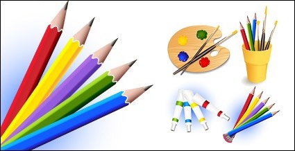 425x218 Drawing Materials Clipart Clipart Portal