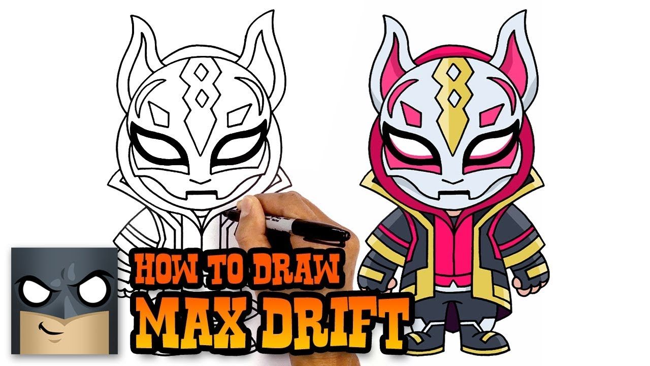 1280x720 how to draw max drift fortnite step