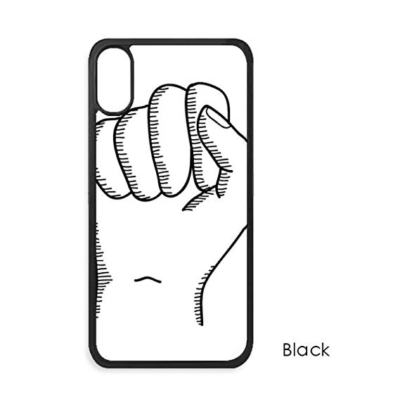 569x569 Clenched Gesture Line Drawing Pattern For Iphone Xs
