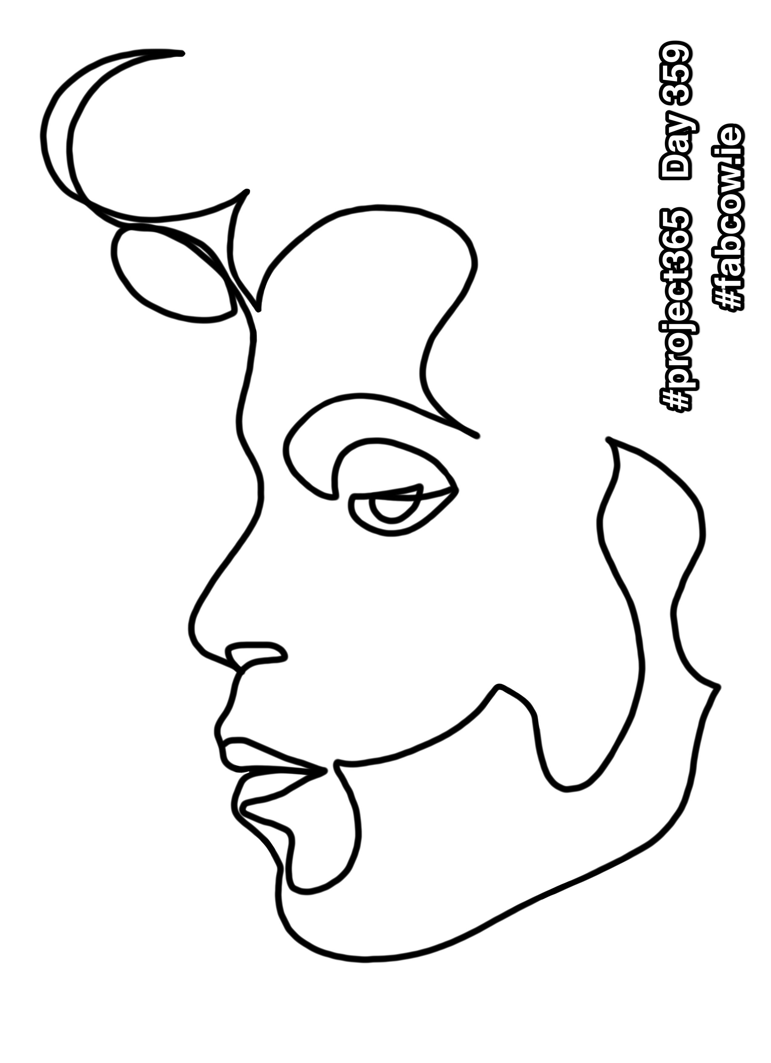 2543x3508 Day 'prince' One Line Drawing I've Been Meaning To Do This