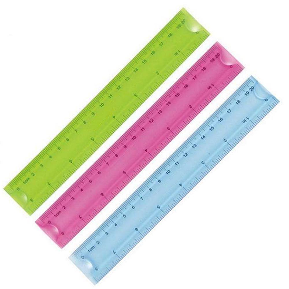 1000x1000 Foldable Soft Straight Ruler Measuring Drawing Scale Student
