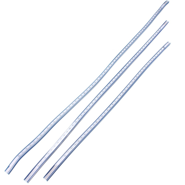 600x600 Plastic Flexible French Curve Ruler Quilting Drafting