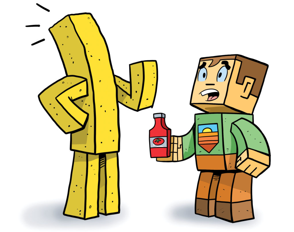 1024x807 Learn How To Draw Your Own Minecraft Style Characters!