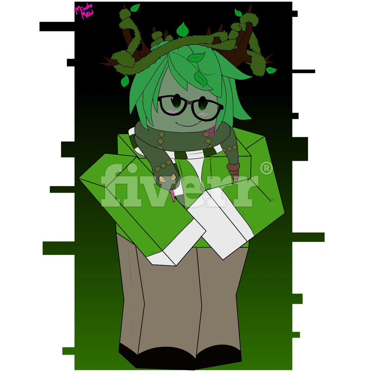 1200x1200 Draw Your Minecraft Or Roblox Character