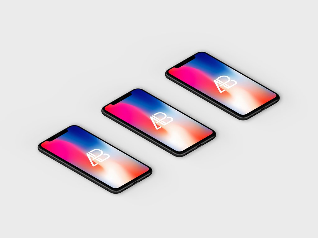 1024x768 free iphone mockups