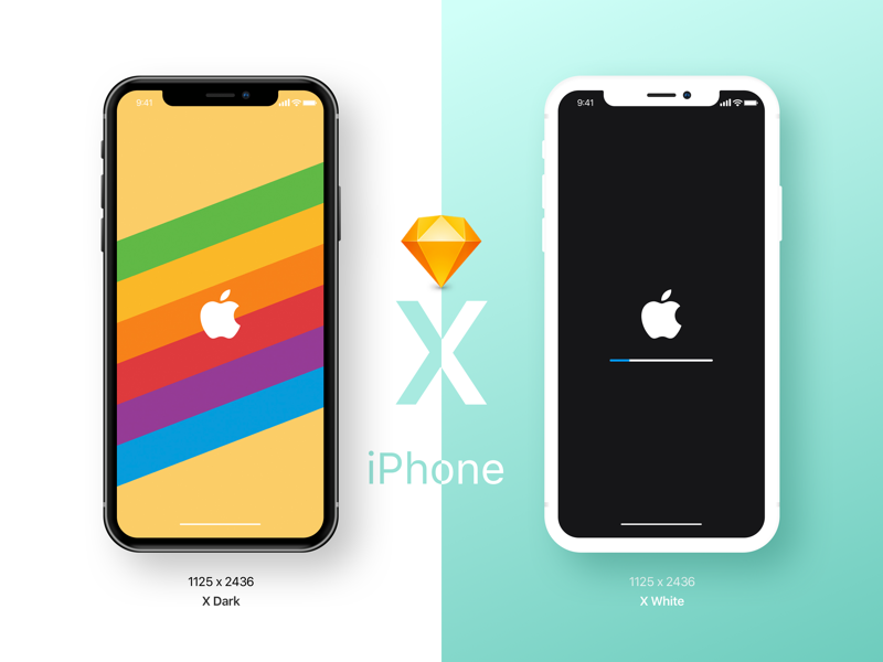 800x600 free iphone x mockups