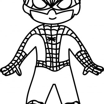 336x336 Deadpool Cartoon Drawing From Movie Cable And Chibi Black White